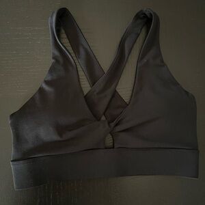 Fabletics Black Cross-Back Bra